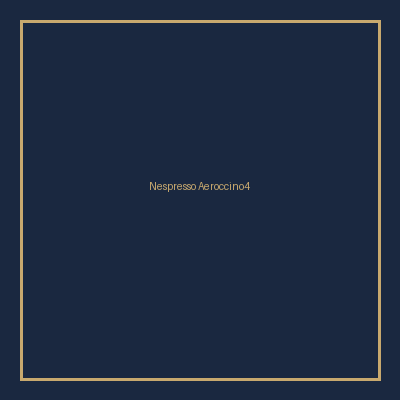 Nespresso Aeroccino4 automatic milk frother